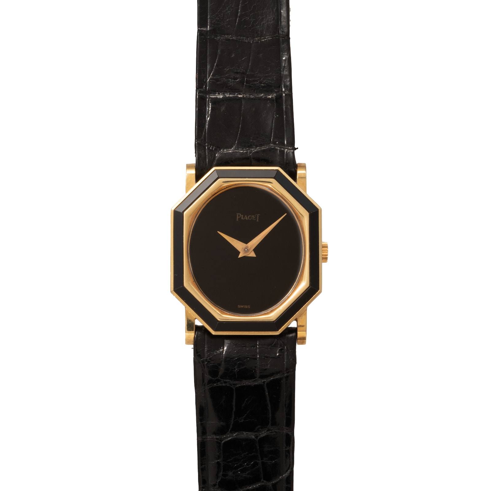 Pre-Owned Piaget 'Onyx' Octagonal Dress Watch