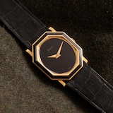 Pre-Owned Piaget 'Onyx' Octagonal Dress Watch