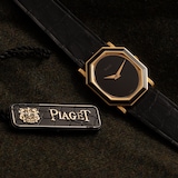 Pre-Owned Piaget 'Onyx' Octagonal Dress Watch