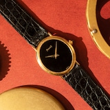 Pre-Owned Piaget 'Onyx' Oval Dress Watch
