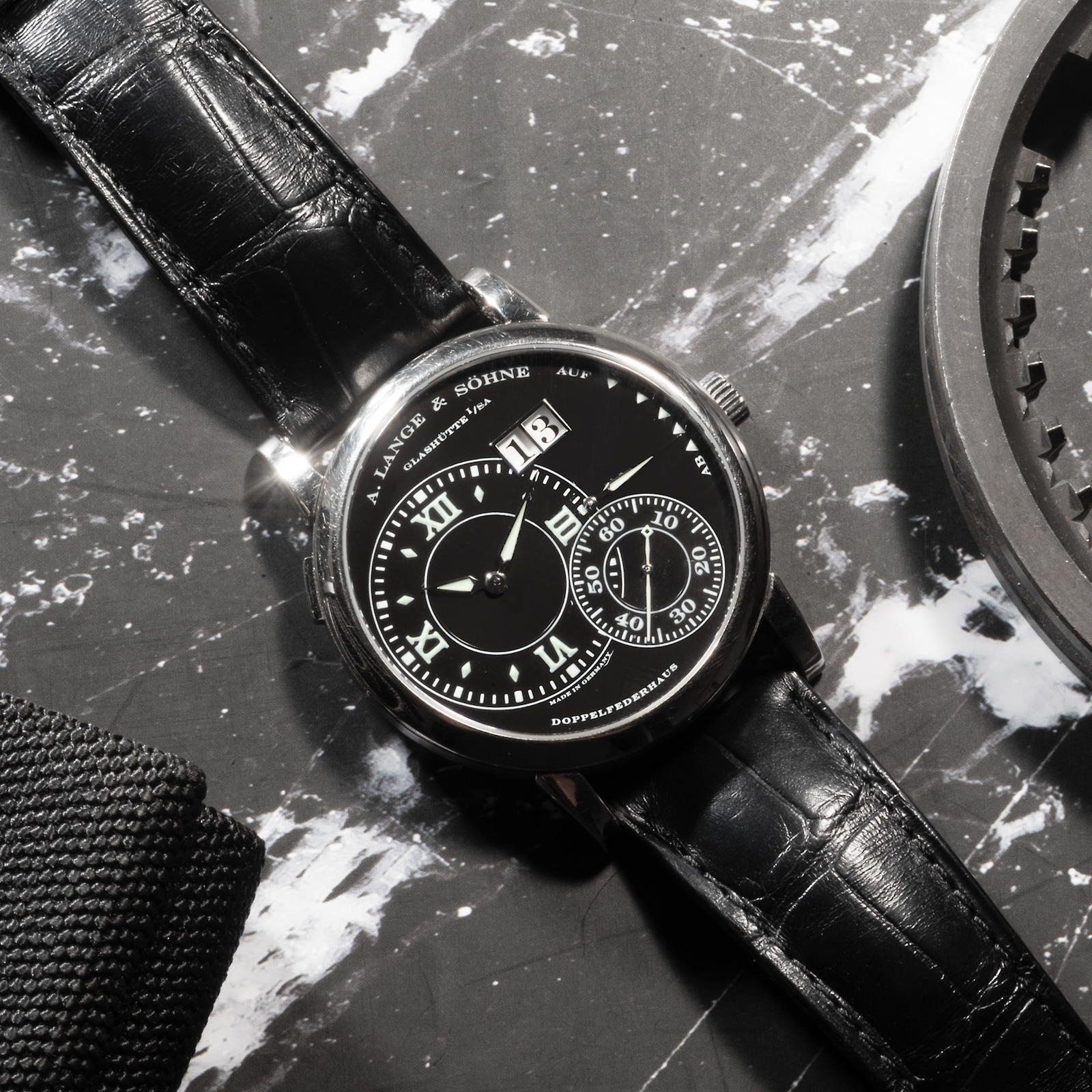 Pre-Owned A. Lange & Sohne A. Lange & Sohne Grand Lange 1 'Luminous'