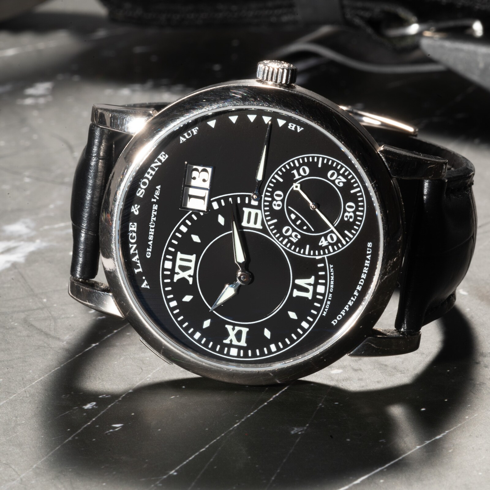 Pre-Owned A. Lange & Sohne A. Lange & Sohne Grand Lange 1 'Luminous'