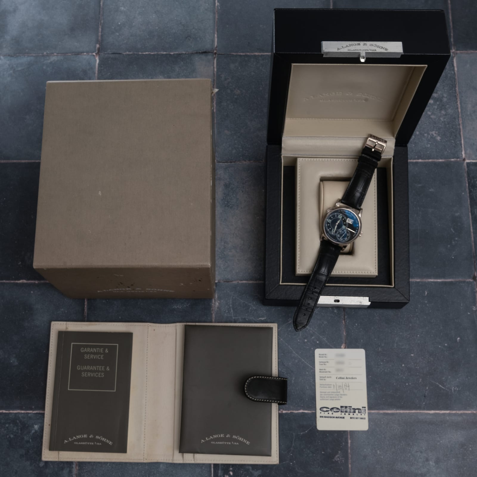 Pre-Owned A. Lange & Sohne A. Lange & Sohne Grand Lange 1 'Luminous'