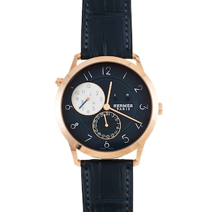 Pre-Owned Hermes Hermes Slim D'Hermes GMT