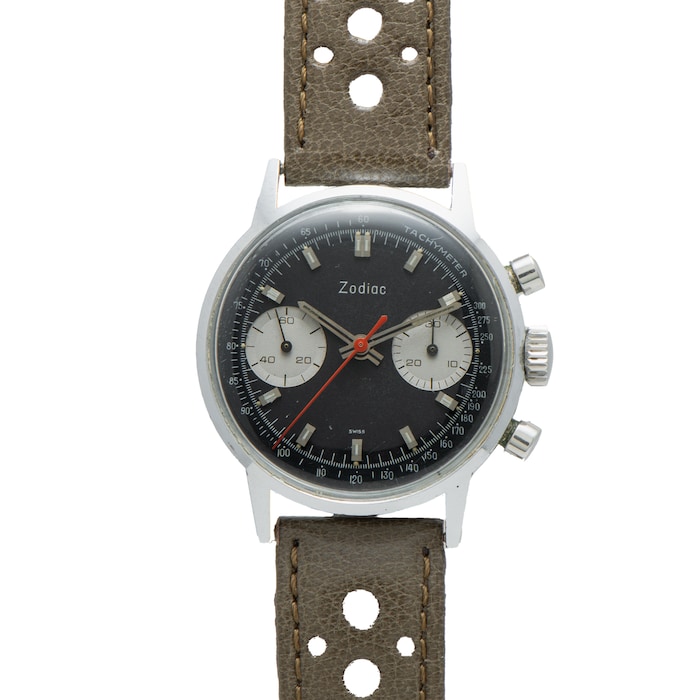 Pre-Owned Zodiac Zodiac Two-Register 'Poor Man's Heuer' Chronograph