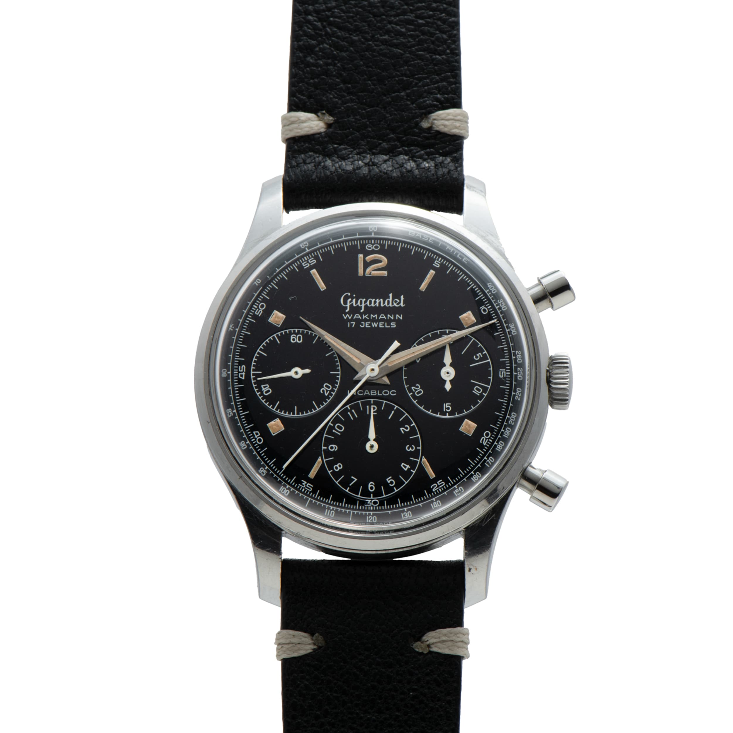 Pre Owned Wakmann Gigandet Three Register Chronograph Mayors