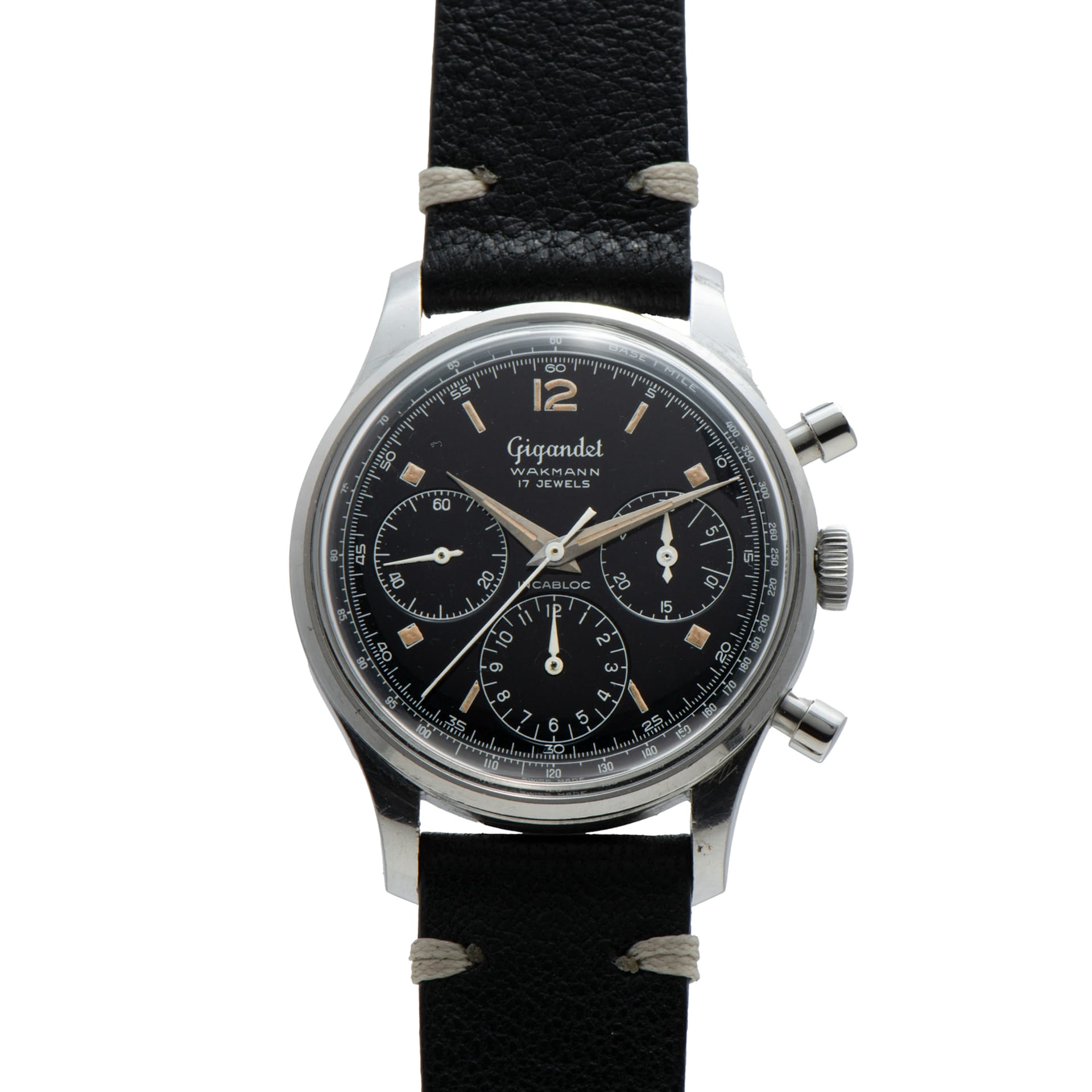 Pre-Owned Wakmann Gigandet Three Register Chronograph Pre-Owned Wakmann Gigandet Three Register Chronograph