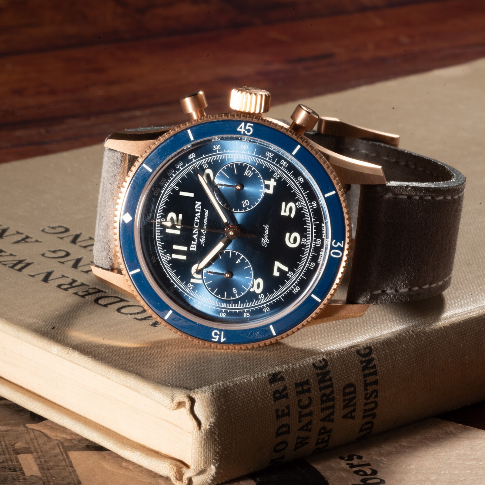 Pre-Owned Blancpain Blancpain Air Command Flyback Chronograph