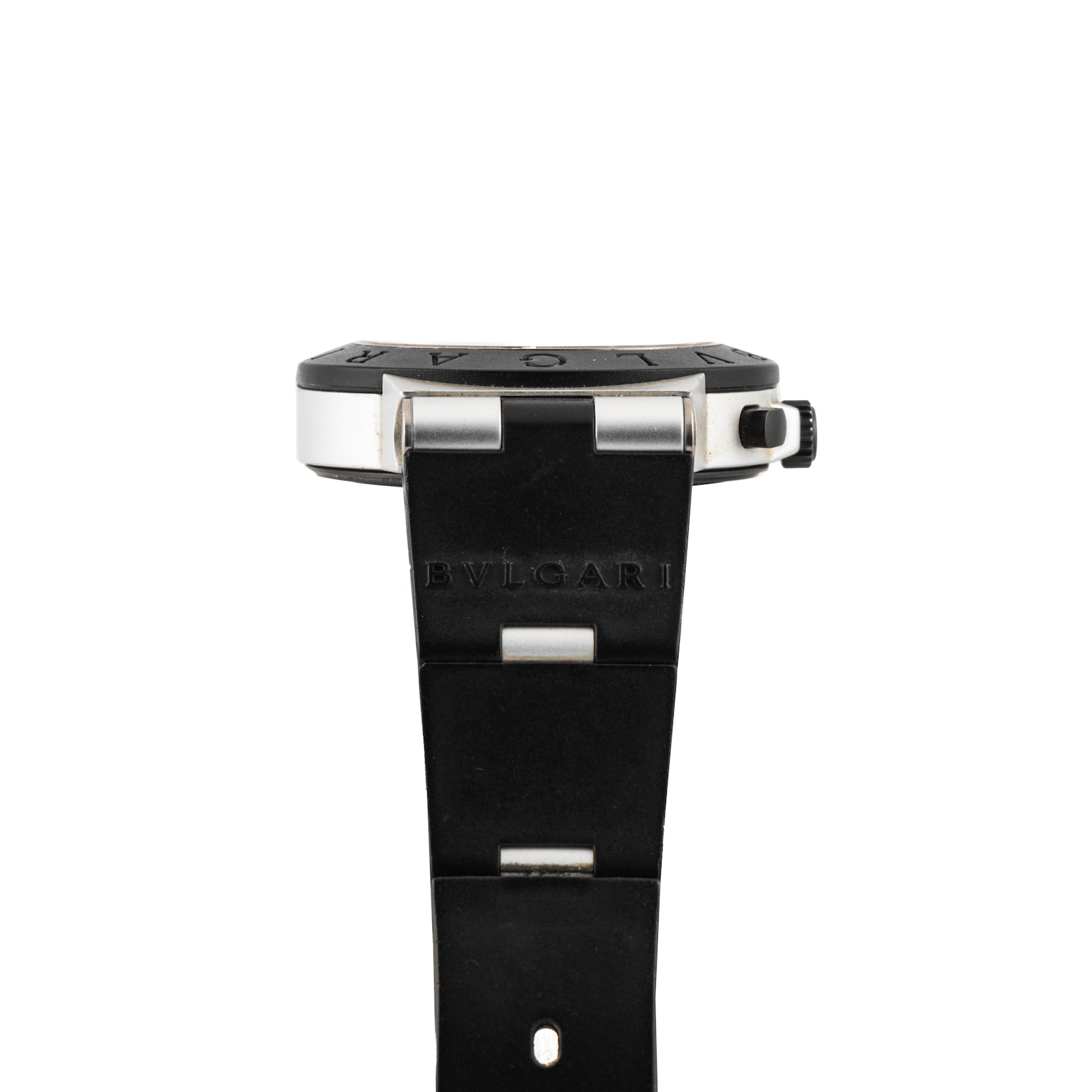 Pre-Owned Bvlgari Diagono 'Panda' Chronograph