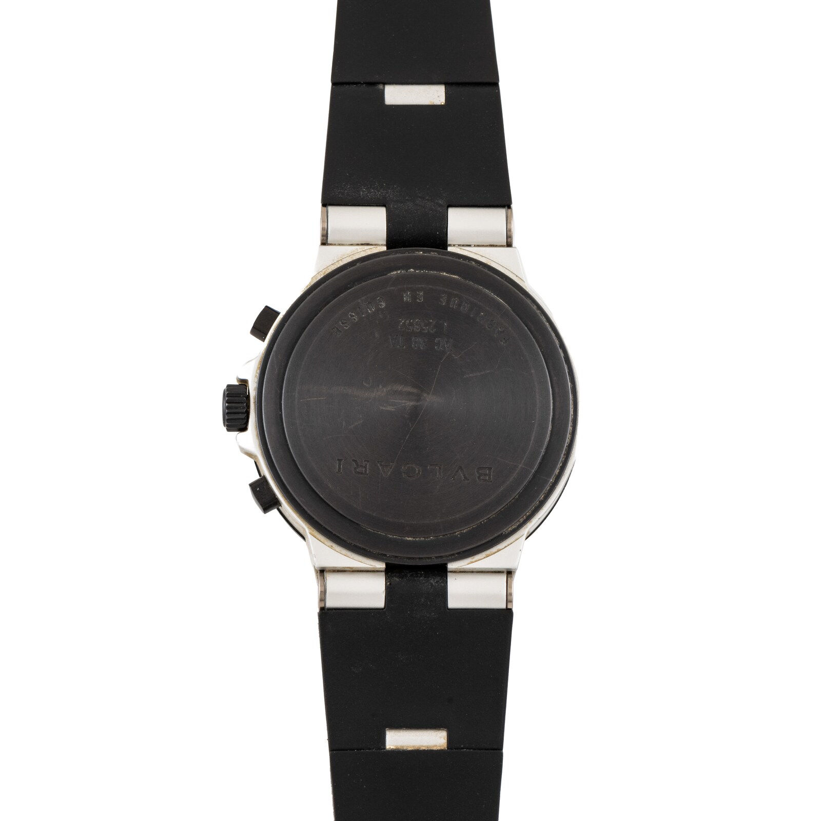 Pre-Owned Bvlgari Diagono 'Panda' Chronograph