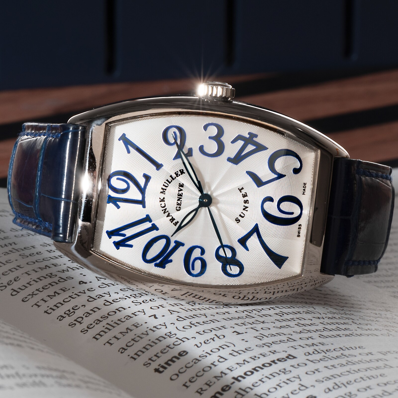 Pre-Owned Franck Muller Cintree Curvex 'Sunset'