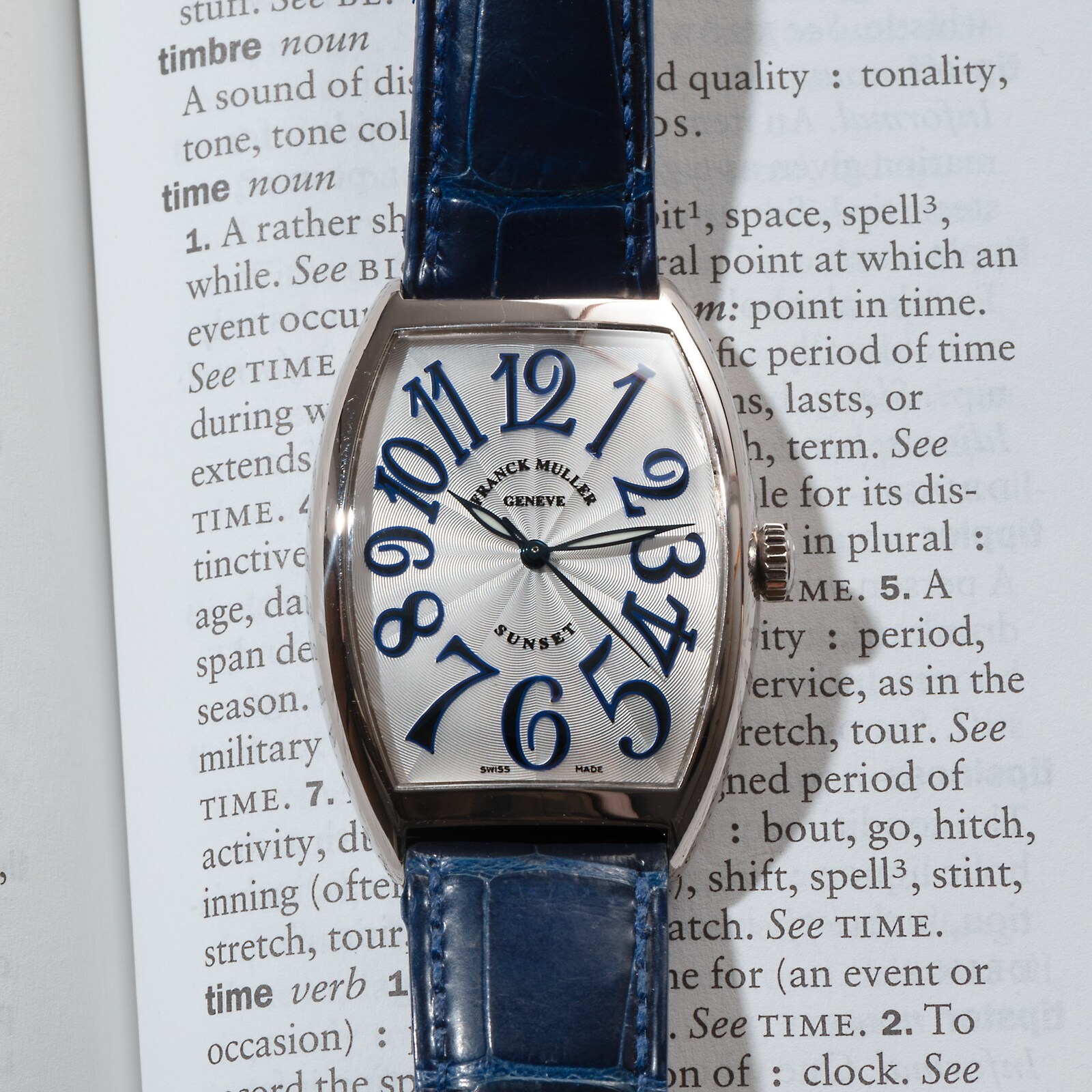 Pre-Owned Franck Muller Cintree Curvex 'Sunset'