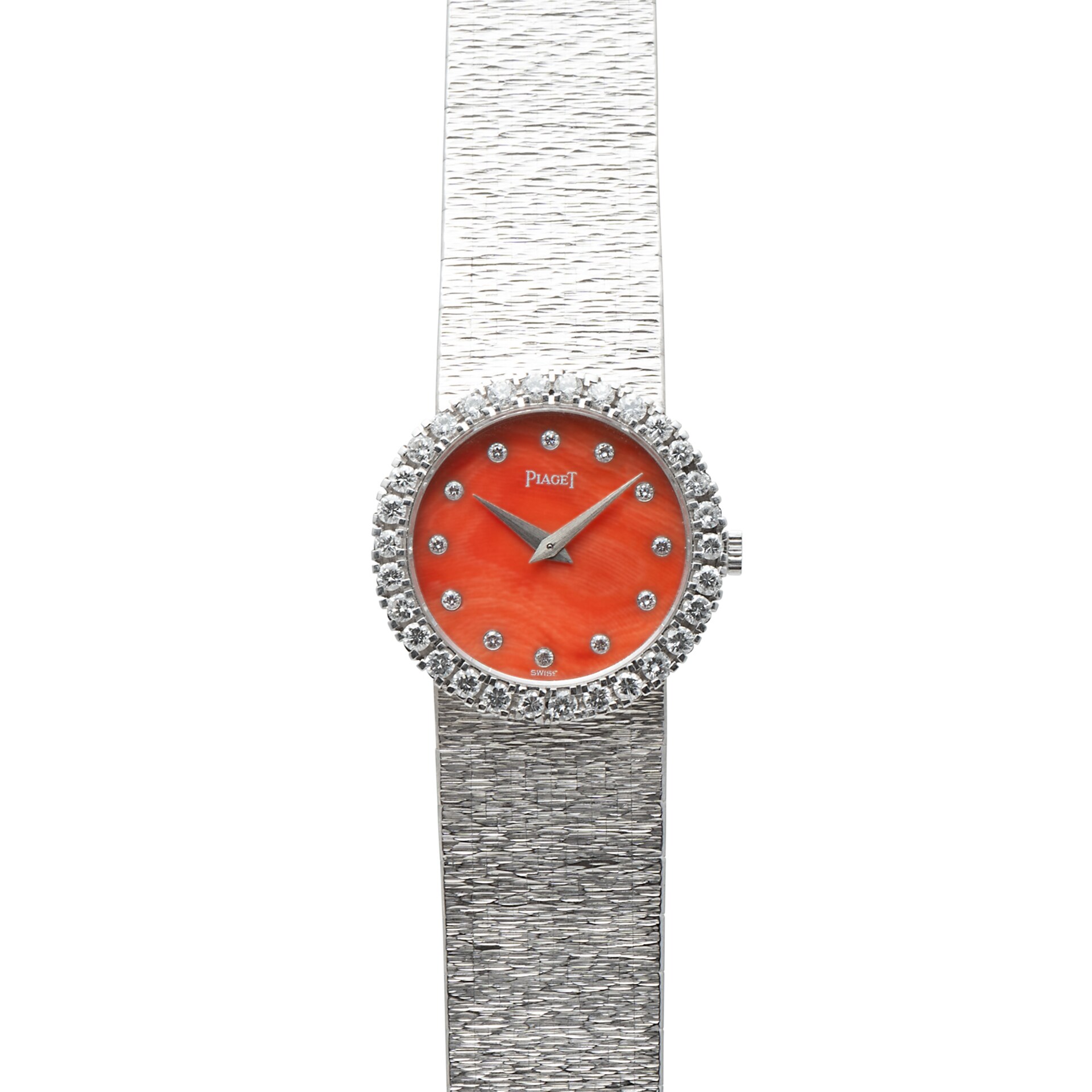 Pre-Owned Piaget Piaget White Gold 'Coral' Dress Watch