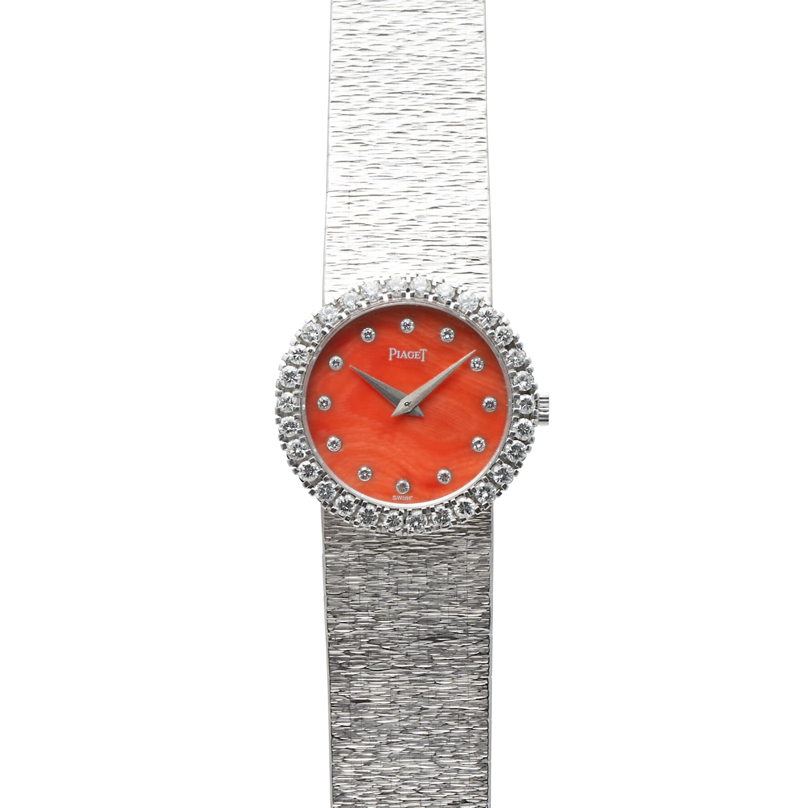 Pre-Owned Piaget White Gold 'Coral' Dress Watch