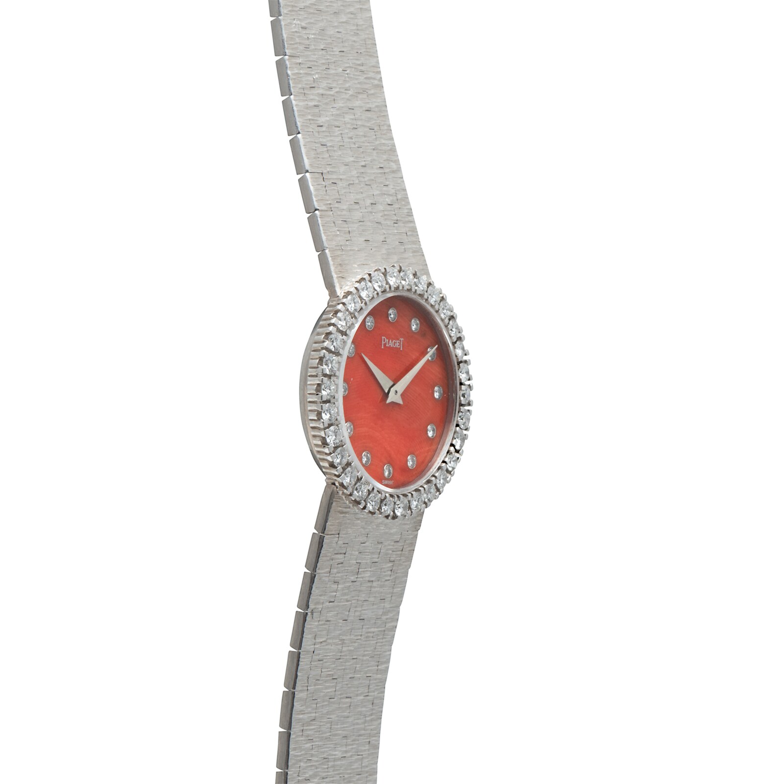 Pre-Owned Piaget White Gold 'Coral' Dress Watch