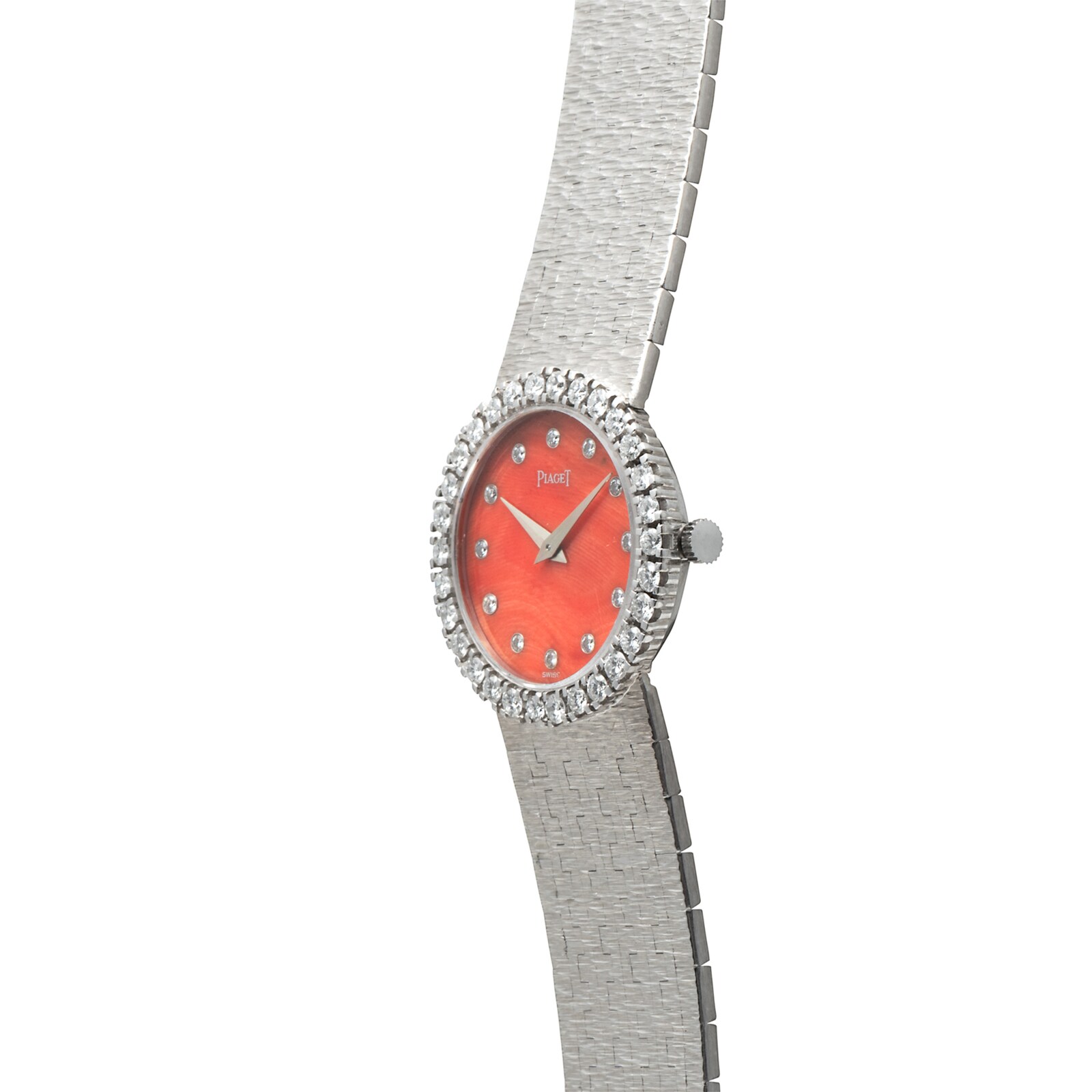 Pre-Owned Piaget White Gold 'Coral' Dress Watch