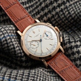 Pre-Owned Audemars Piguet 'Jumbo' Two-Register Chronograph