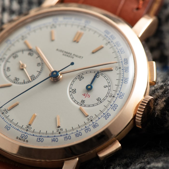 Pre-Owned Audemars Piguet 'Jumbo' Two-Register Chronograph