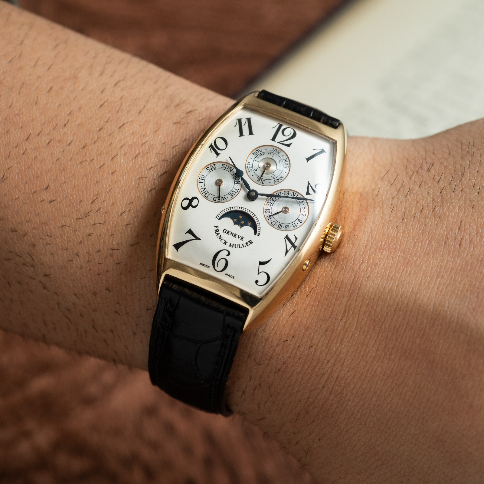 Pre-Owned Franck Muller Curvex Perpetual Calendar