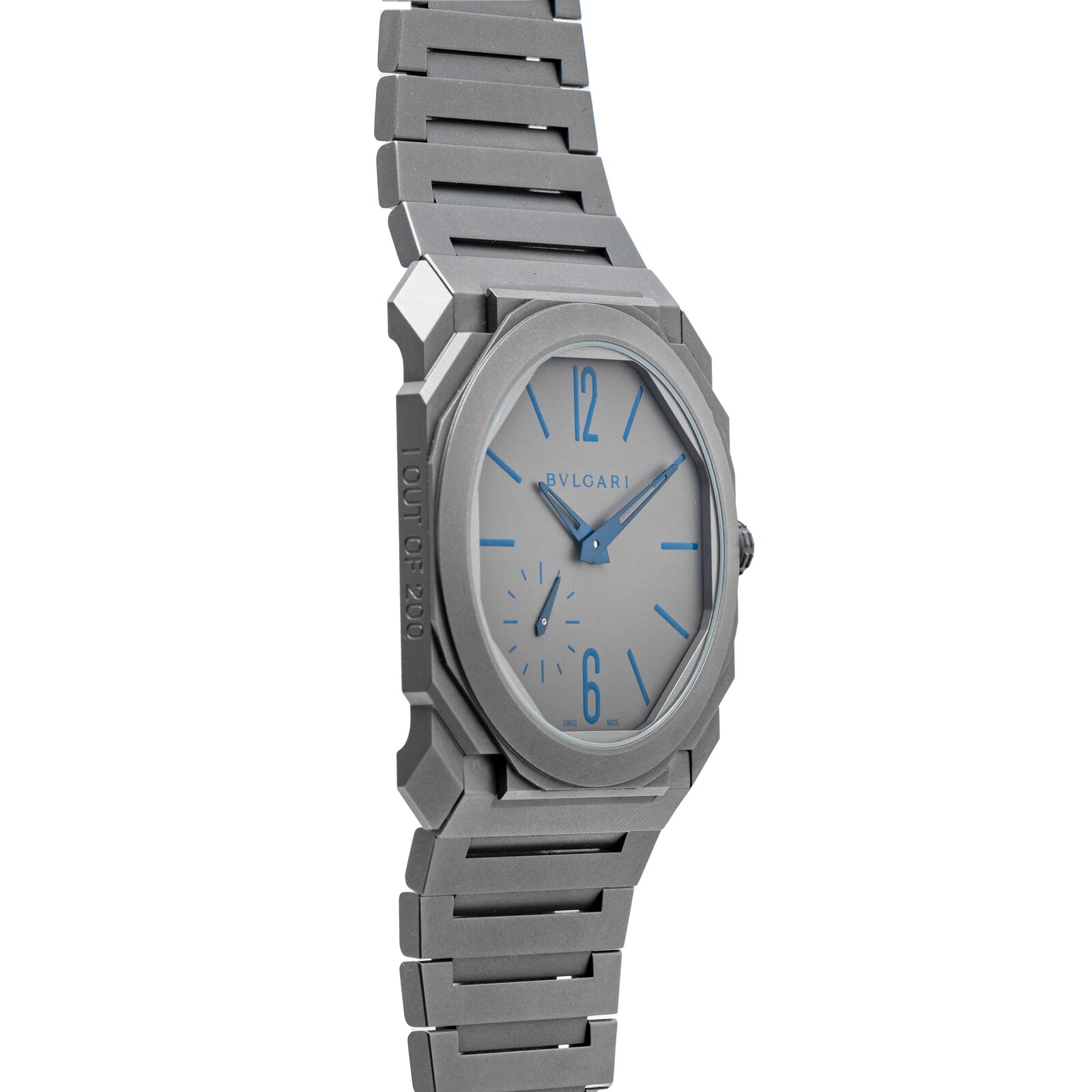 Pre-Owned Bvlgari Octo Finissimo Titanium Limited Edition
