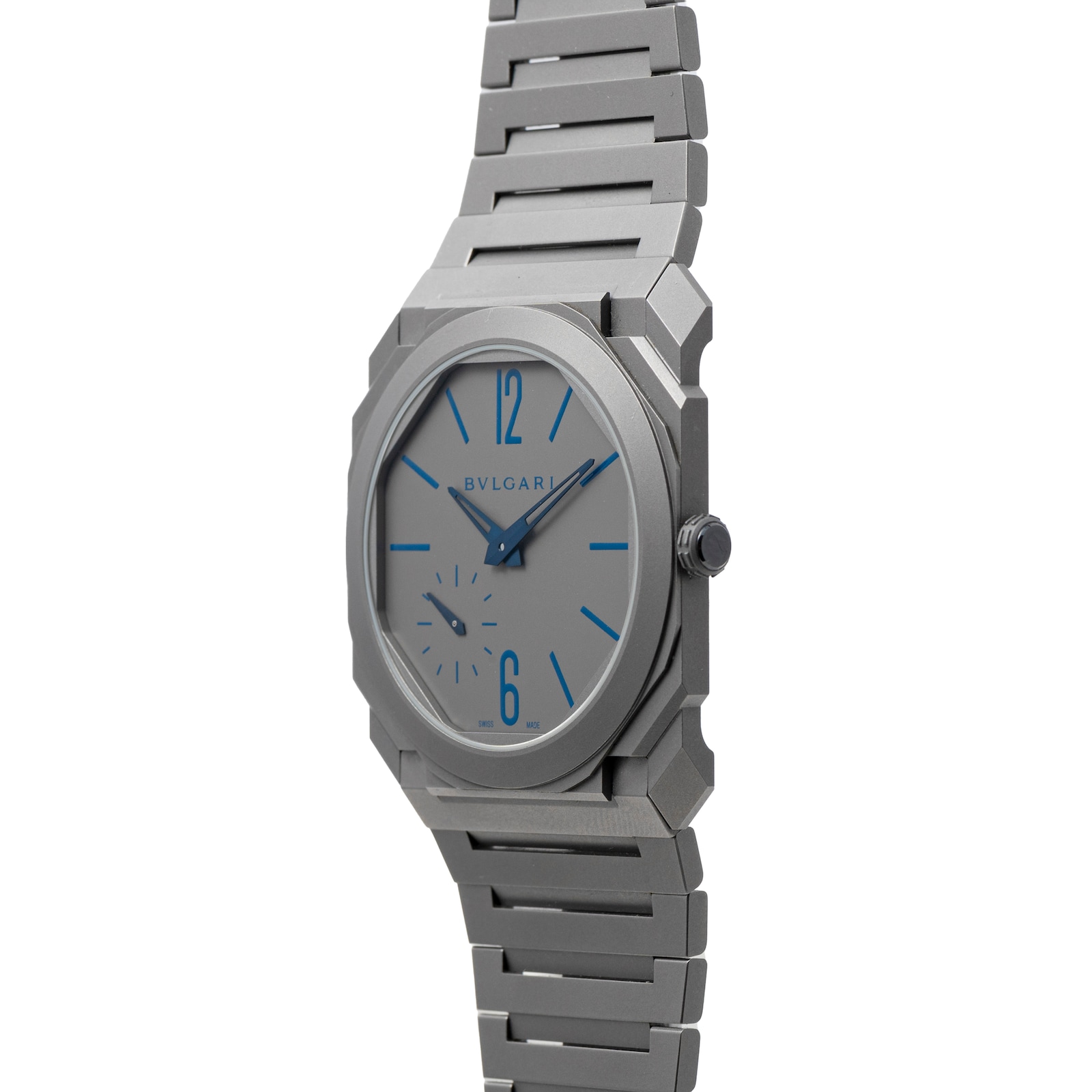 Pre-Owned Bvlgari Octo Finissimo Titanium Limited Edition