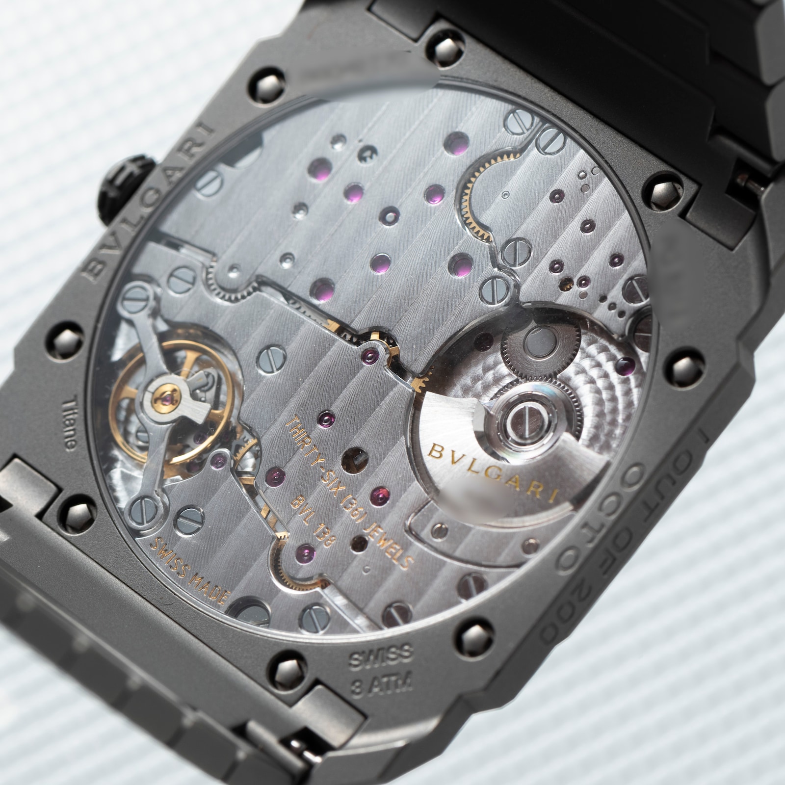 Pre-Owned Bvlgari Octo Finissimo Titanium Limited Edition