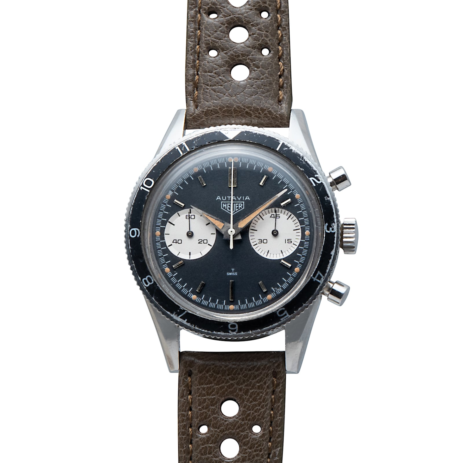 Pre-Owned Heuer Heuer Autavia Second Execution 'Pre-Andretti'