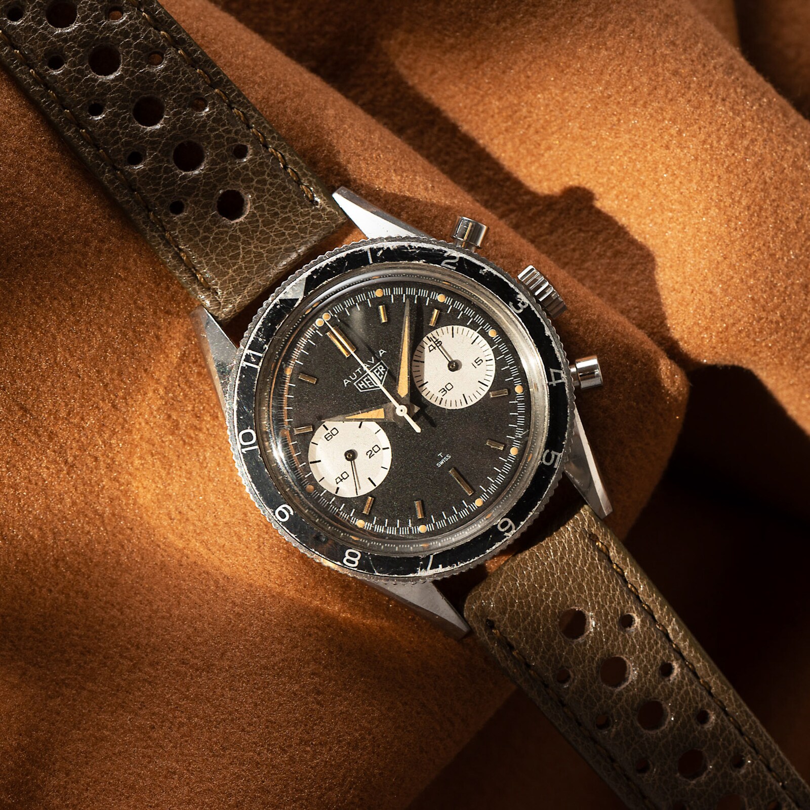 Pre-Owned Heuer Heuer Autavia Second Execution 'Pre-Andretti'