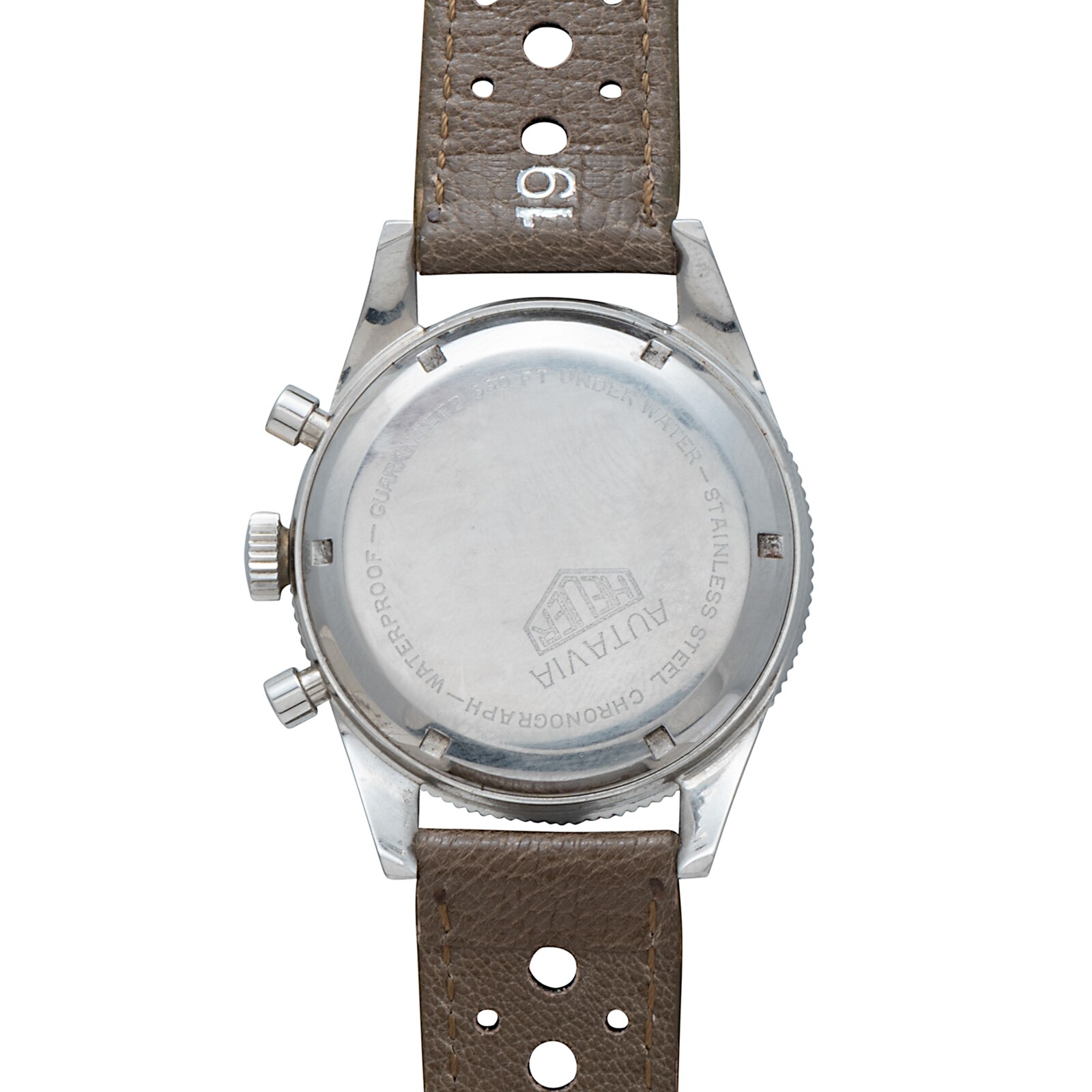 Pre-Owned Heuer Heuer Autavia Second Execution 'Pre-Andretti'