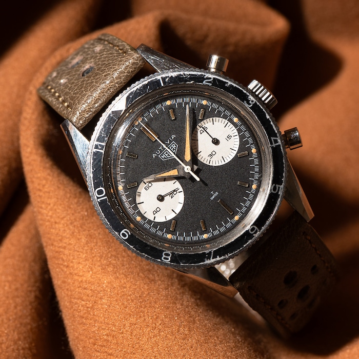 Pre-Owned Heuer Heuer Autavia Second Execution 'Pre-Andretti'