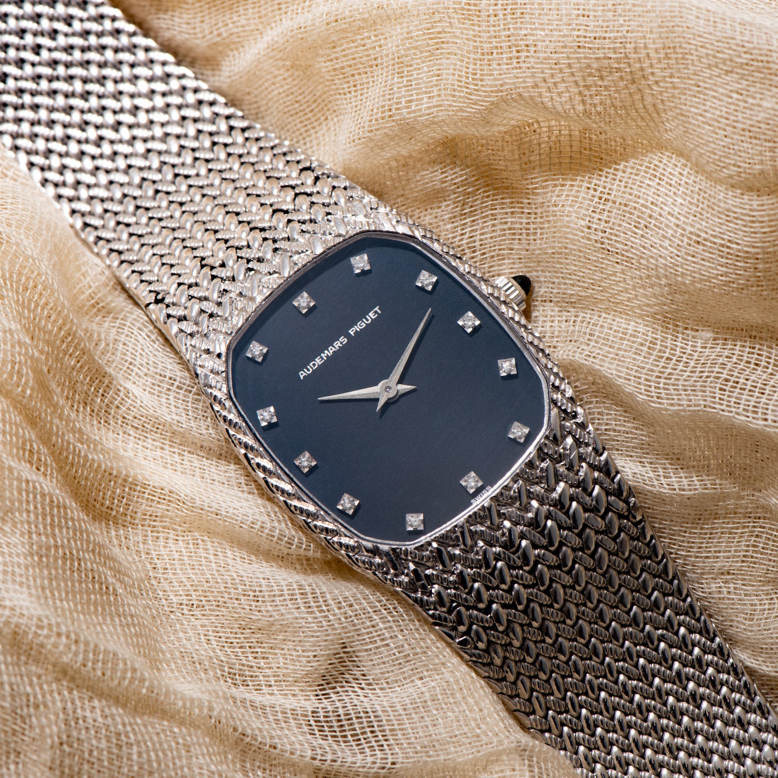 Pre-Owned Audemars Piguet White Gold Diamond Dress Watch