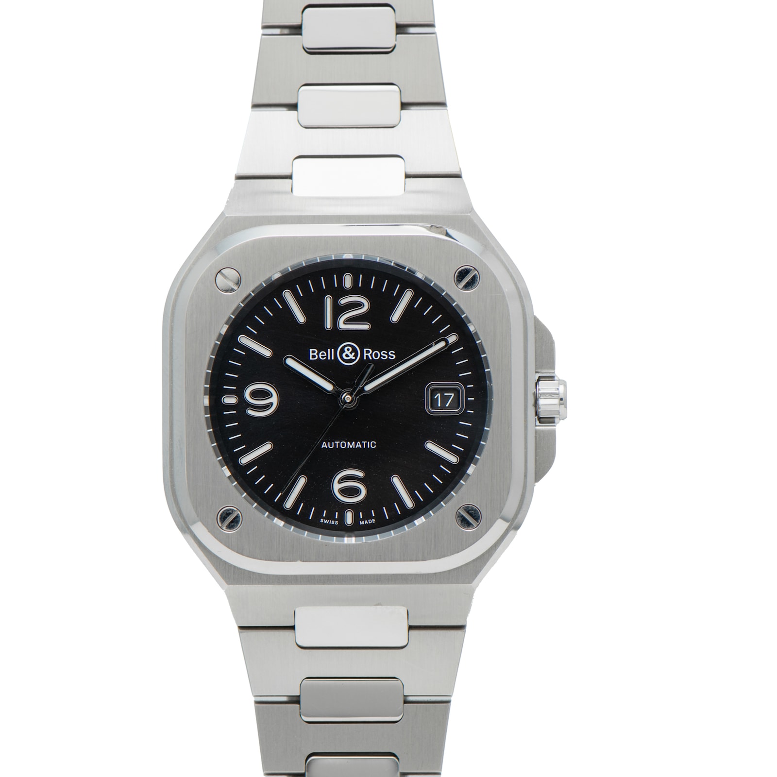 Pre-Owned Bell And Ross BR 05 Black Steel