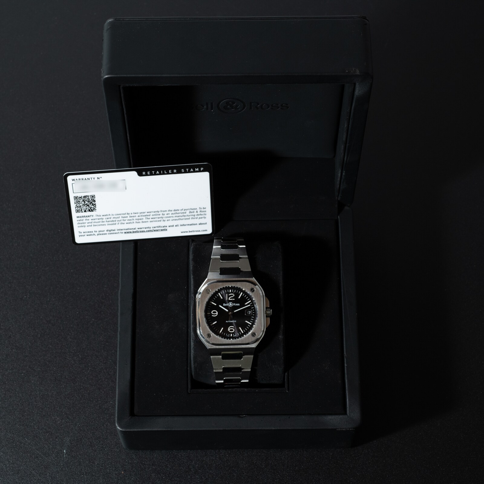 Pre-Owned Bell And Ross BR 05 Black Steel