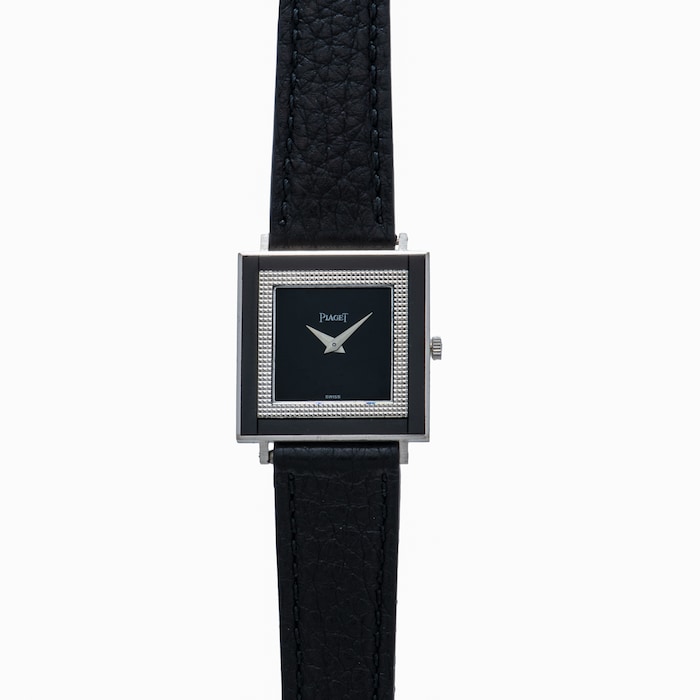 Pre-Owned Piaget Piaget 'Onyx' Hobnail Dress Watch