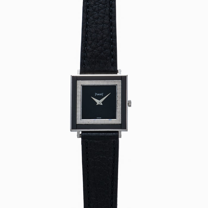 Pre-Owned Piaget 'Onyx' Hobnail Dress Watch