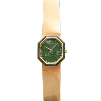 Pre-Owned Piaget Ladies 18k Jade Dial