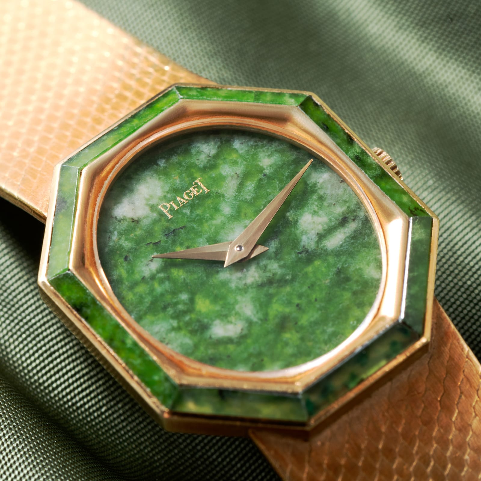 Pre-Owned Piaget Ladies 18k Jade Dial