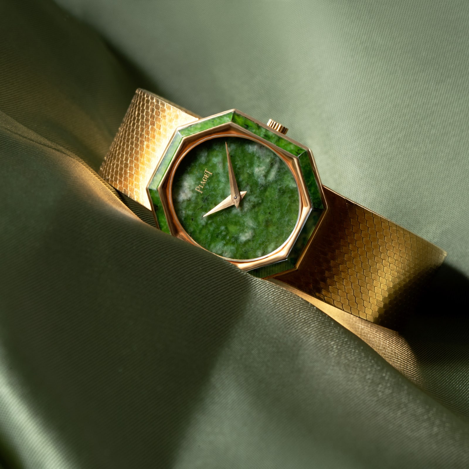 Pre-Owned Piaget Ladies 18k Jade Dial