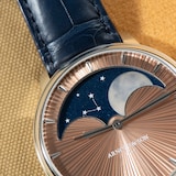 Pre-Owned Arnold & Son Arnold & Son Perpetual Moon Stellar Rays Limited Platinum