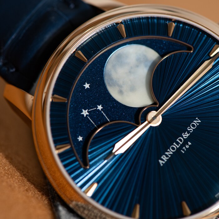 Pre-Owned Arnold & Son Arnold & Son Perpetual Moon Stellar Rays