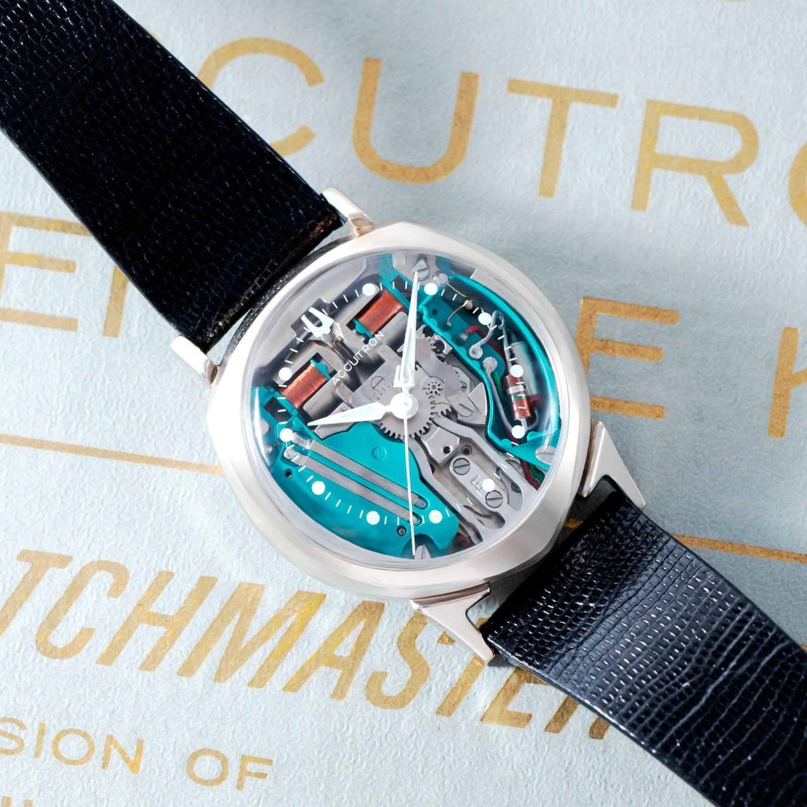 Pre-Owned Bulova Bulova Accutron Spaceview Alpha 14K
