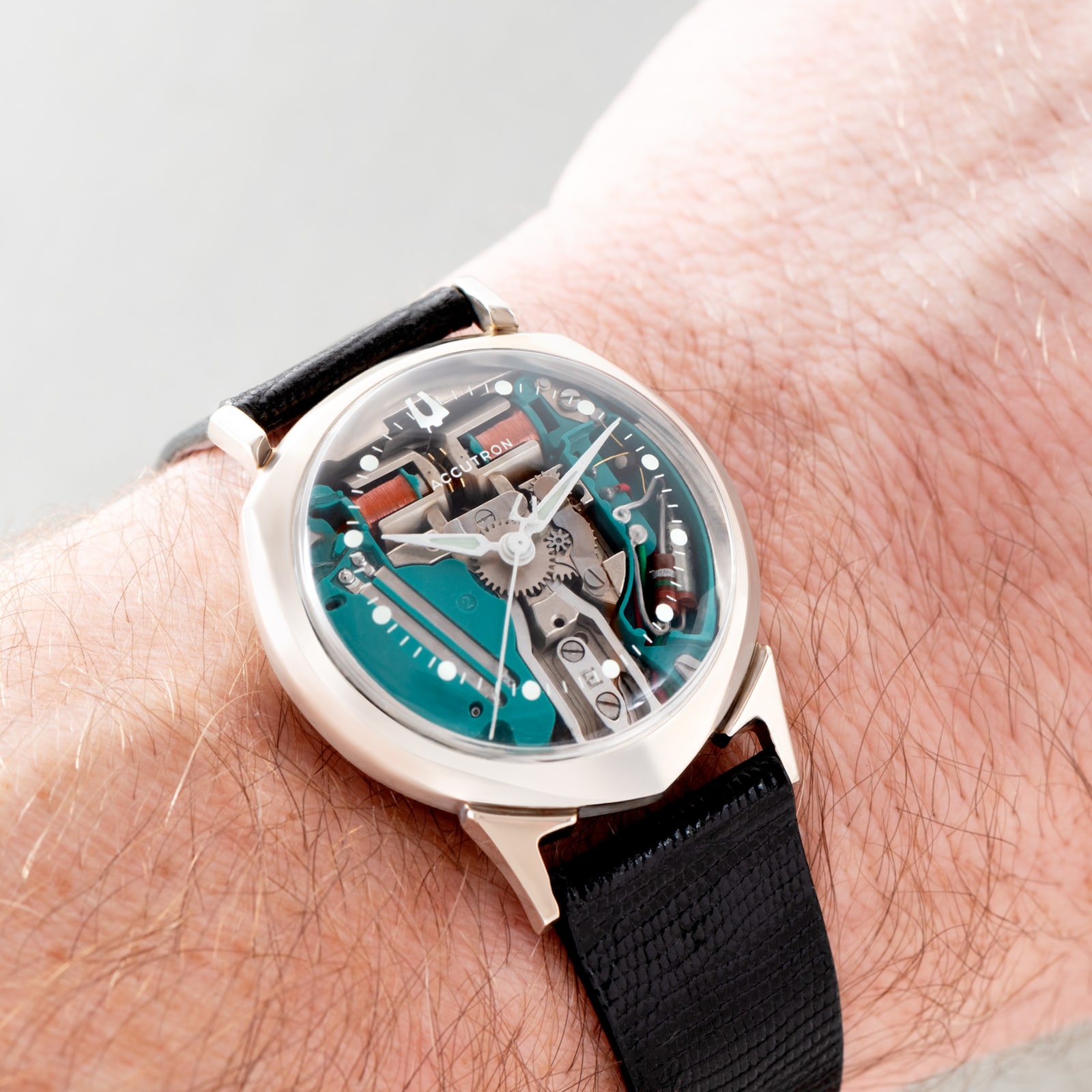 Pre-Owned Bulova Bulova Accutron Spaceview Alpha 14K