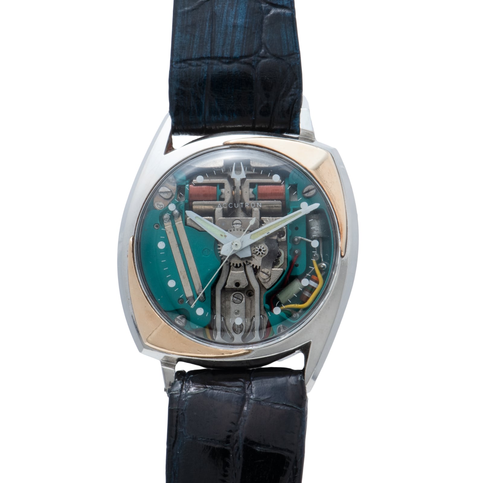 Pre-Owned Bulova Bulova Accutron Spaceview 'Floppy Football'