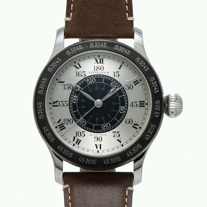 Pre-Owned Longines Lindbergh Hour Angle 90th Anniversary