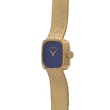 Pre-Owned Piaget Piaget 'Lapis Lazuli' Yellow Gold Dress Watch