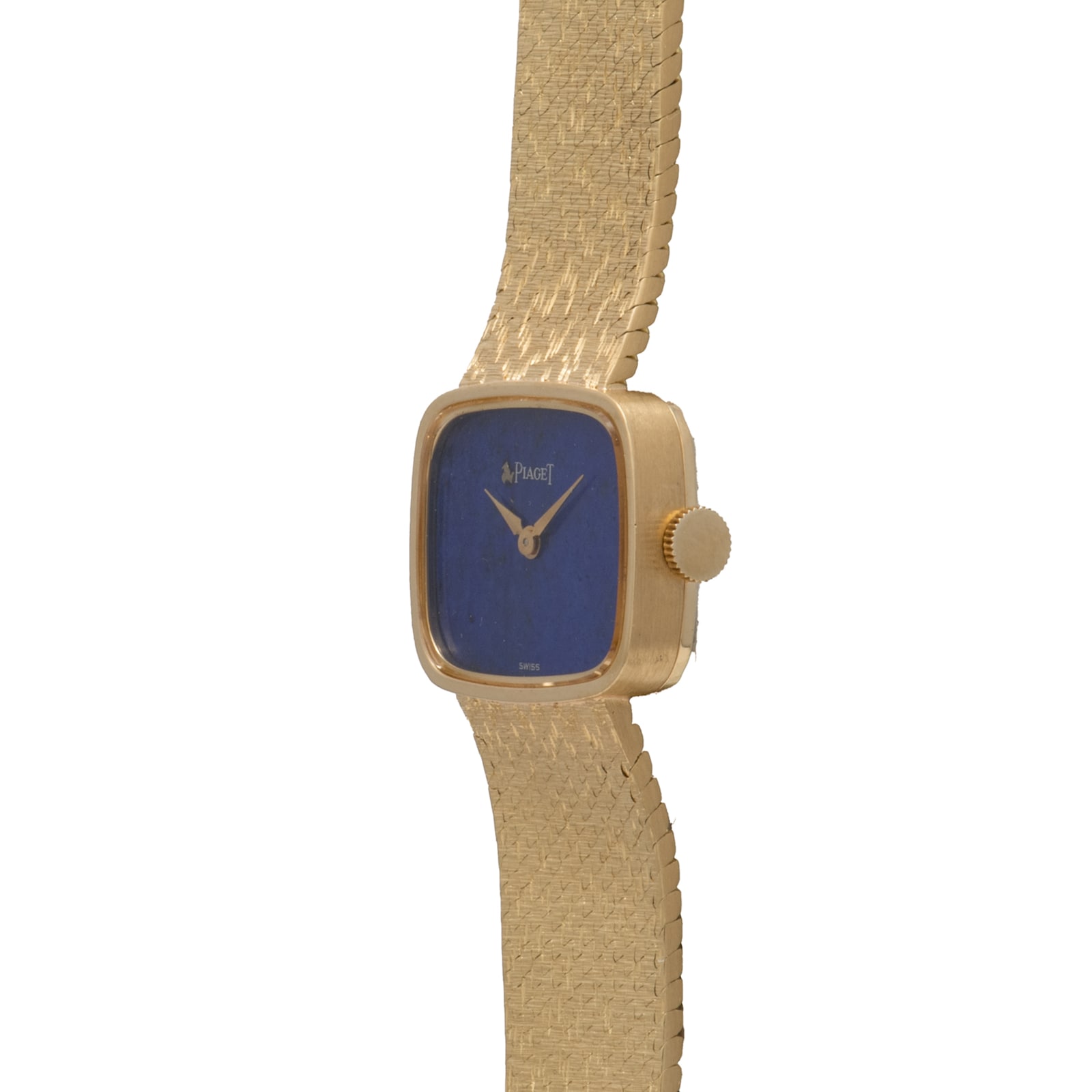 Pre-Owned Piaget 'Lapis Lazuli' Yellow Gold Dress Watch