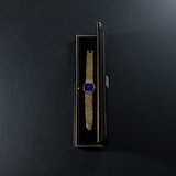 Pre-Owned Piaget Piaget 'Lapis Lazuli' Yellow Gold Dress Watch