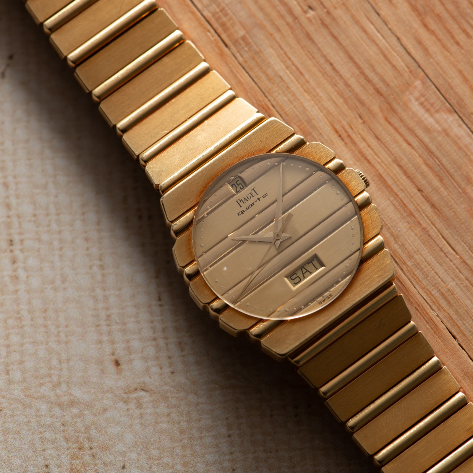 Pre-Owned Piaget Polo Day Date 18k