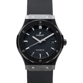 Pre-Owned Hublot Classic Fusion Black Magic Ceramic 46 Pre-Owned Hublot Classic Fusion Black Magic Ceramic 46