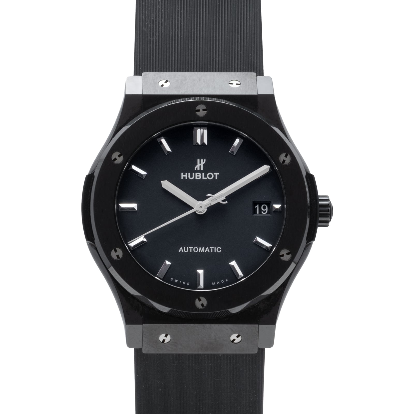 Pre-Owned Hublot Classic Fusion Black Magic Ceramic 46